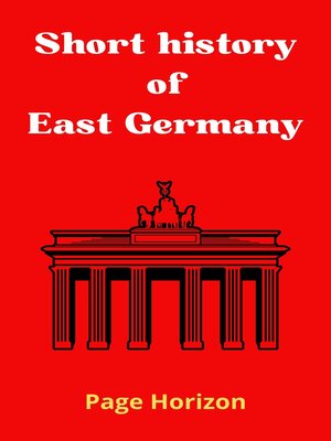 cover image of Short history of East Germany